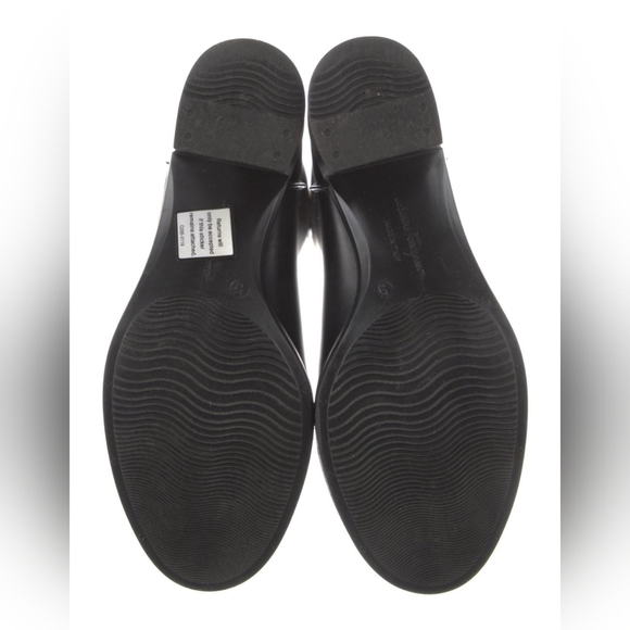 Salvatore Ferragamo Rubber Knee-High Rain Boots Black sz 5 Women's - Picture 5 of 10